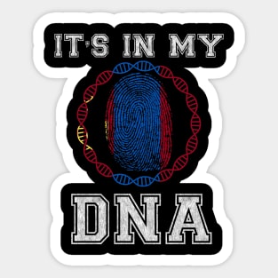 Mongolia  It's In My DNA - Gift for Mongolian From Mongolia Sticker